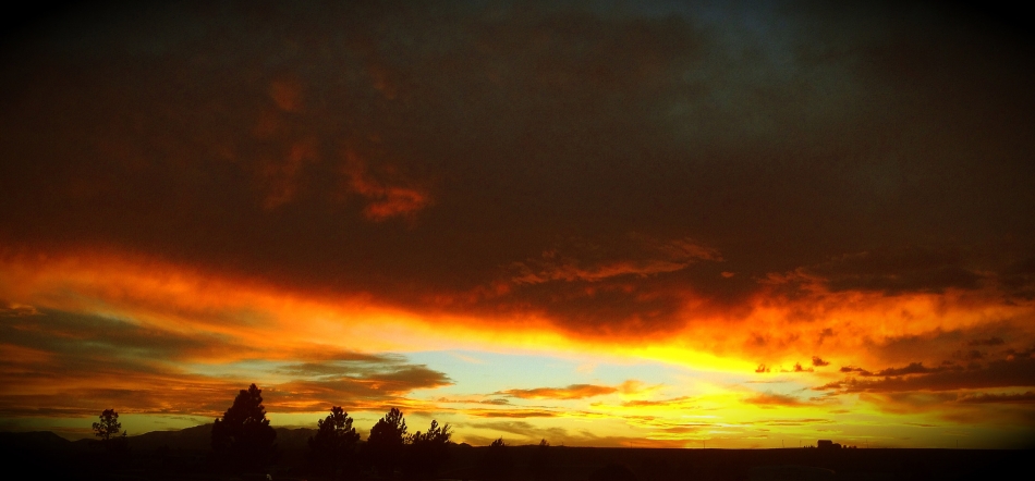 Evening, or the fall of day, in Colorado Springs Oct. 27, 2013. Photo by Mike Sweeney/©2013